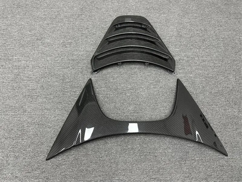 For  720S Hardtop Dry Carbon Fiber Body Kit Upgraded OEM Style Engine Hood Car Parts Rear Engine Hood